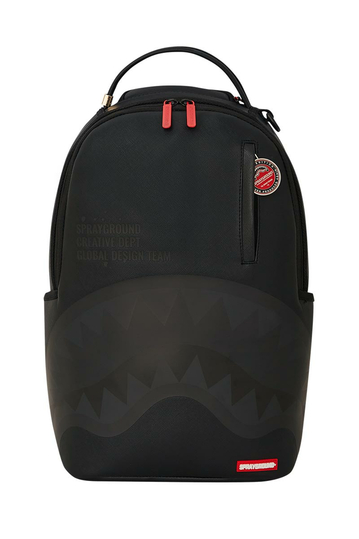 Sprayground Shark Central Black Out Backpack