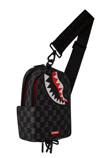 Sprayground Drip Check Sling Bag