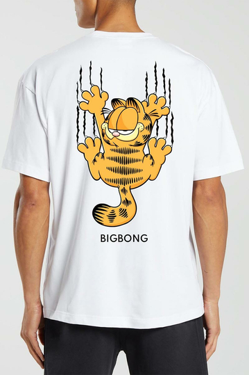 Bigbong Oversize T-shirt Garfield White