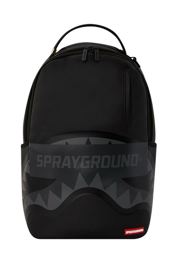 Sprayground Smash Logo Black Backpack