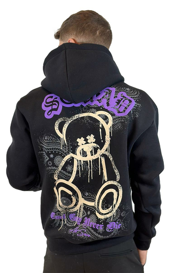 Teddybear Squad Hoodie Black