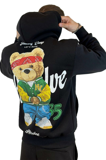 Teddybear Absolve Hoodie Black