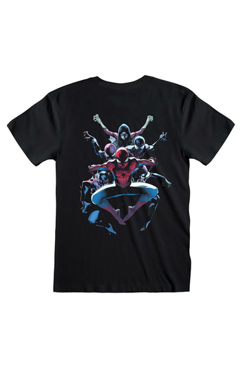 Unisex T-Shirt Marvel Comics Spiderman Back Print