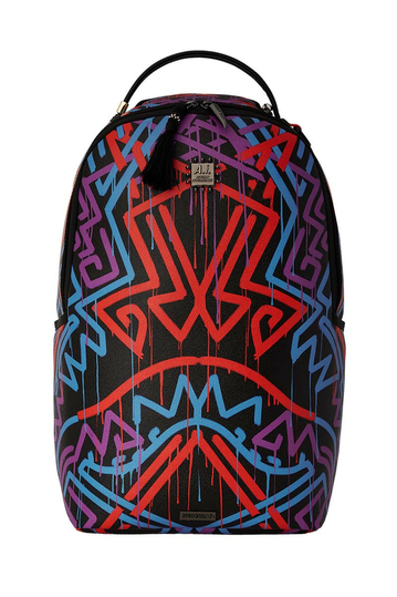 Sprayground Ai Tribal Pattern Backpack