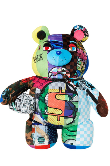 Sprayground Wonderful Mind Bear Backpack