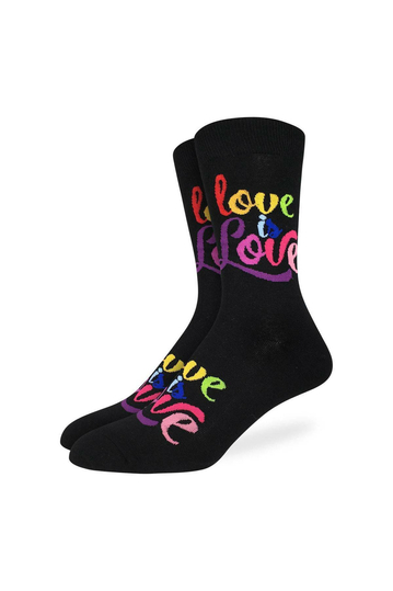 Good Luck Sock Men's Socks Love Is Love