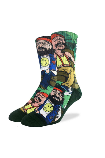 Good Luck Sock Men's Socks Cheech & Chong On Couch