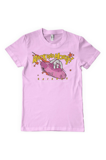 Rick & Morty T-Shirt - Science Pink