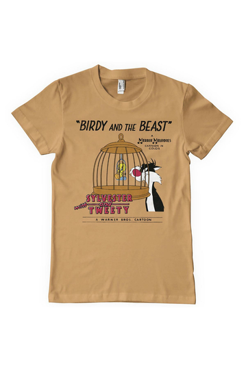 Looney Tunes T-Shirt Birty & The Beast Old Gold