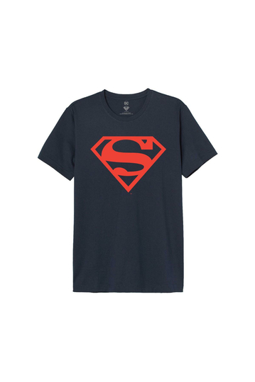 Cotton Division T-shirt Superman DC Comics Puff Logo