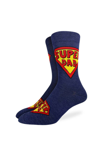 Good Luck Sock Men's Socks Super Dad