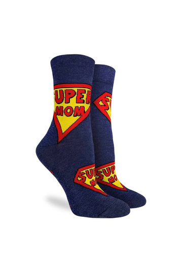 Good Luck Sock Women's Socks Super Mom