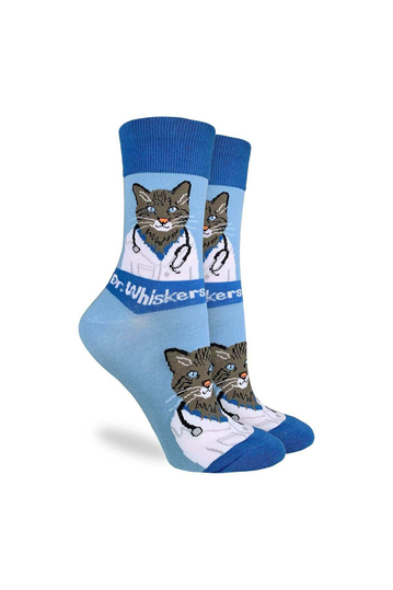 Good Luck Sock Women's Socks Dr. Whiskers