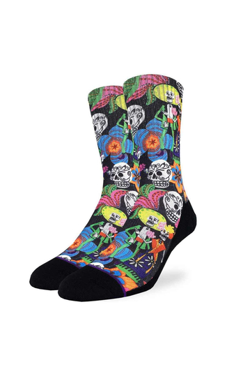 Good Luck Sock Men's Socks Catrinos & Catrinas Skulls