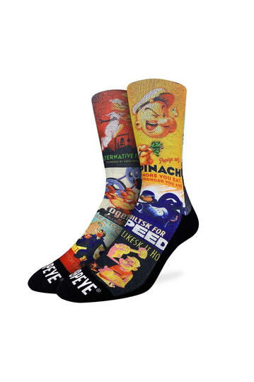 Good Luck Sock Men's Socks Popeye Posters