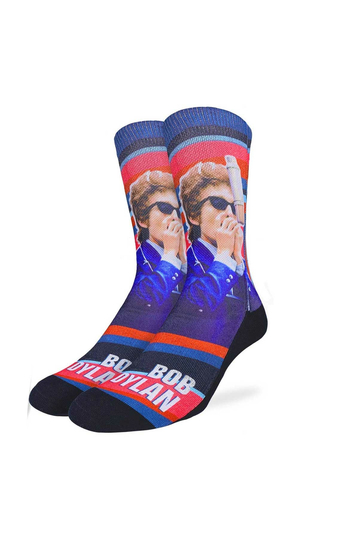 Good Luck Sock Men's Socks Bob Dylan Harmonica