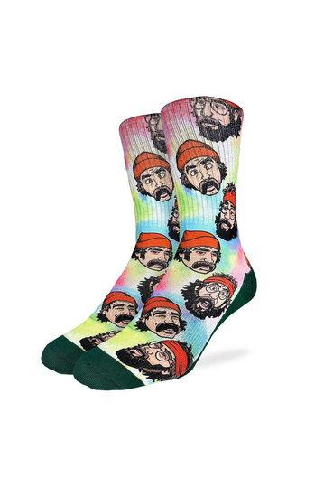 Good Luck Sock Men's Socks Cheech & Chong Tie-Dye