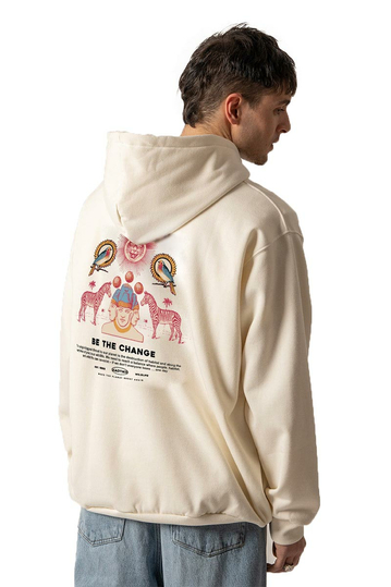 Kaotiko Nairobi Ivory Hoodie