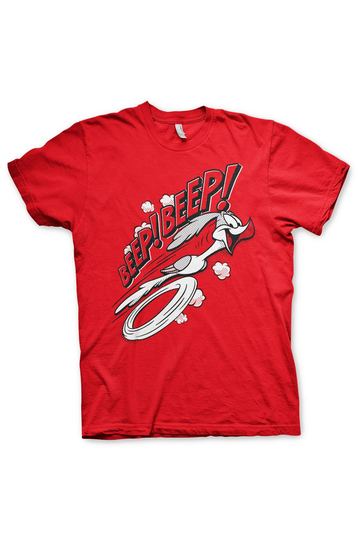 Looney Tunes - BEEP BEEP T-Shirt Red