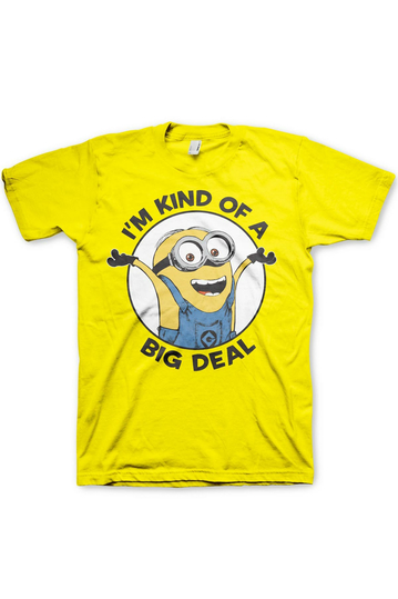 Minions T-Shirt - I'm Kind Of A Big Deal Yellow