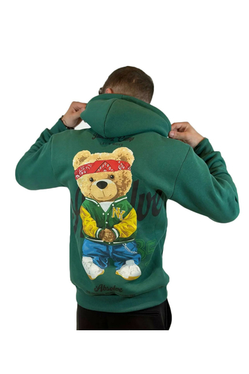 Teddy Bear Absolve Hoodie Green