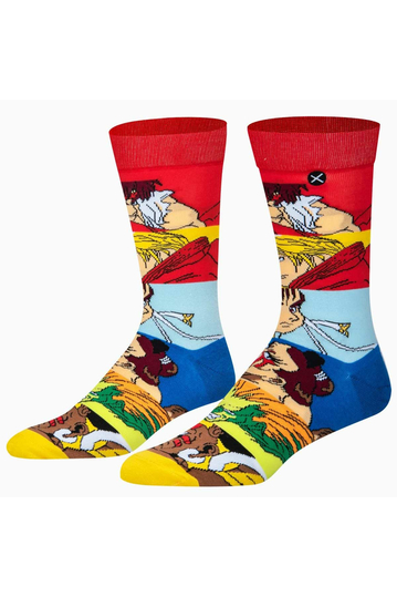 Odd Sox Street Fighter Mash Up Men's Socks