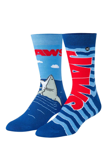 Odd Sox Jaws Open Wide Men's Socks