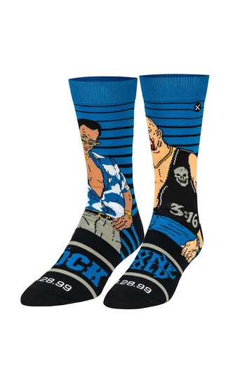 Odd Sox Rock vs Stone Cold Men's Socks