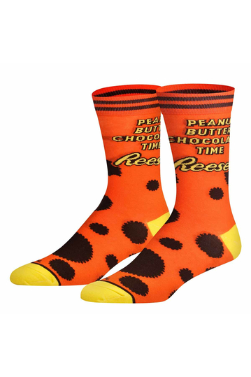 Cool Socks Peanut Butter Chocolate Time Men's Socks