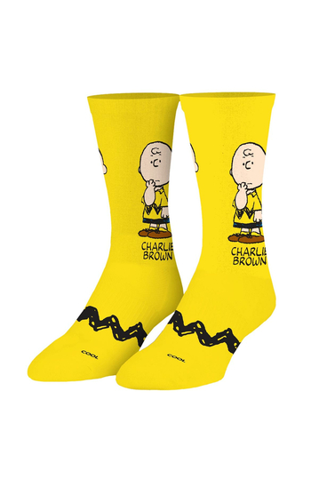 Cool Socks Charlie Brown Men's Socks