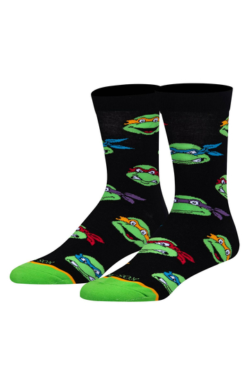 Cool Socks Retro Turtle Heads Men's Socks