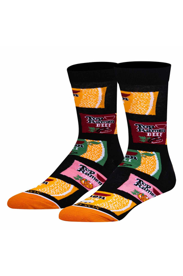 Cool Socks Top Ramen Flavors Men's Socks