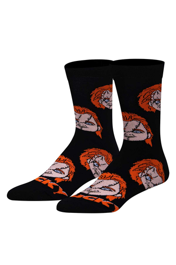 Cool Socks Chucky Heads Men's Socks