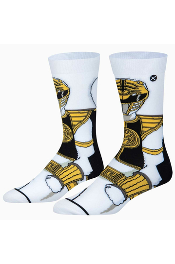 Odd Sox White Ranger Men's Socks