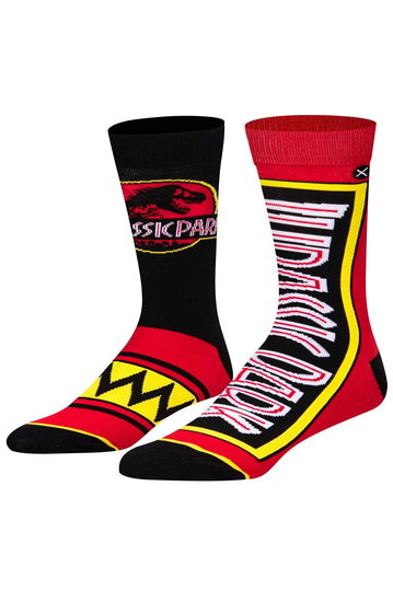 Odd Sox Jurassic Park Split Men's Socks