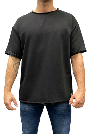 Bigbong Oversize T-shirt French Terry Black