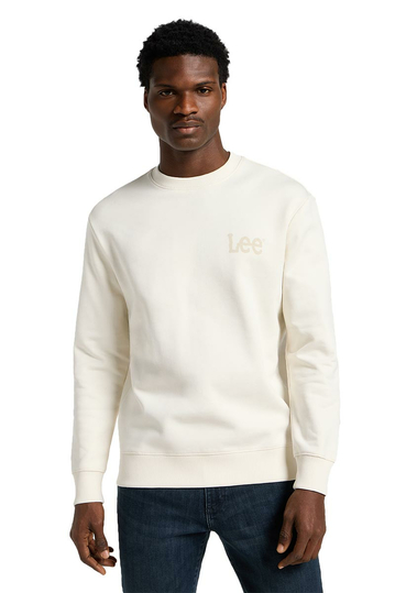 Lee Men's Sweatshirt Wobbly Ecru