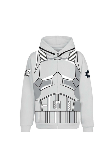 Cotton Division Zip Hoodie Star Wars Storm Trooper