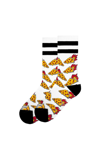 American Socks Pizza Inferno Mid High Socks