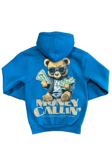 Unisex Φούτερ Teddy Bear Money Callin Royal Blue