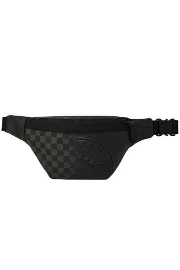 Sprayground Spray Spritz Grey Check Waist Bag