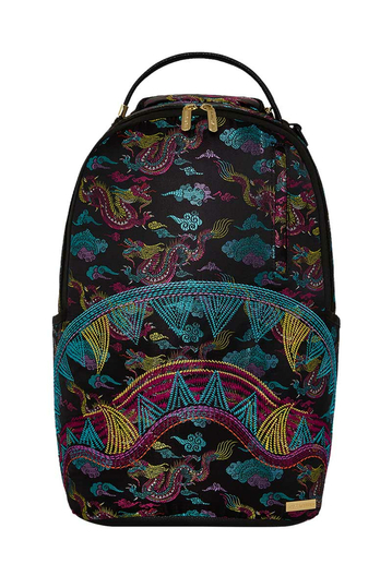 Sprayground Embroidered Dragons Backpack