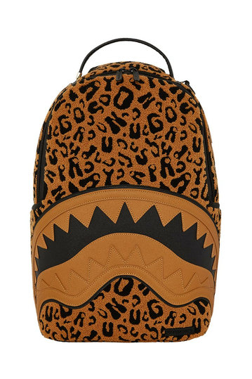 Sprayground Cheetah Chenille Backpack