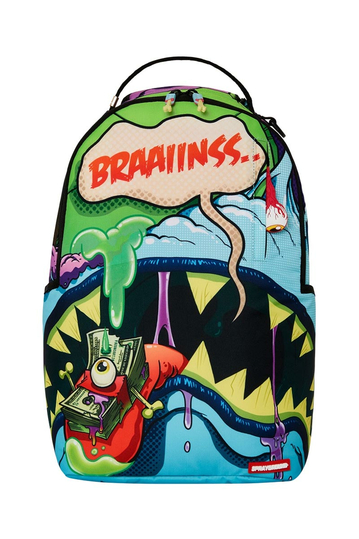 Sprayground Blue Zombie Shark Backpack