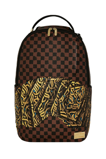 Sprayground Diaa Allam Sharks In Paris Brown Backpack