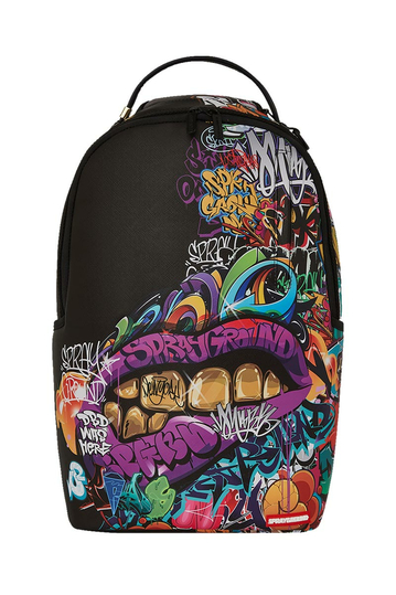 Sprayground Half Graffiti Lips Backpack