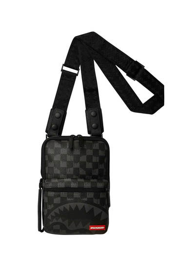 Sprayground Hangover Drip Check Sling Bag