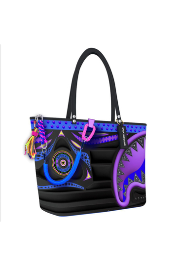 Sprayground A.i. Wonderland Purple Tote