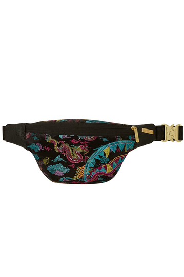 Sprayground Embroidered Dragons Waist Bag