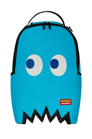 Sprayground Pacman Blue Bite Bottom Backpack